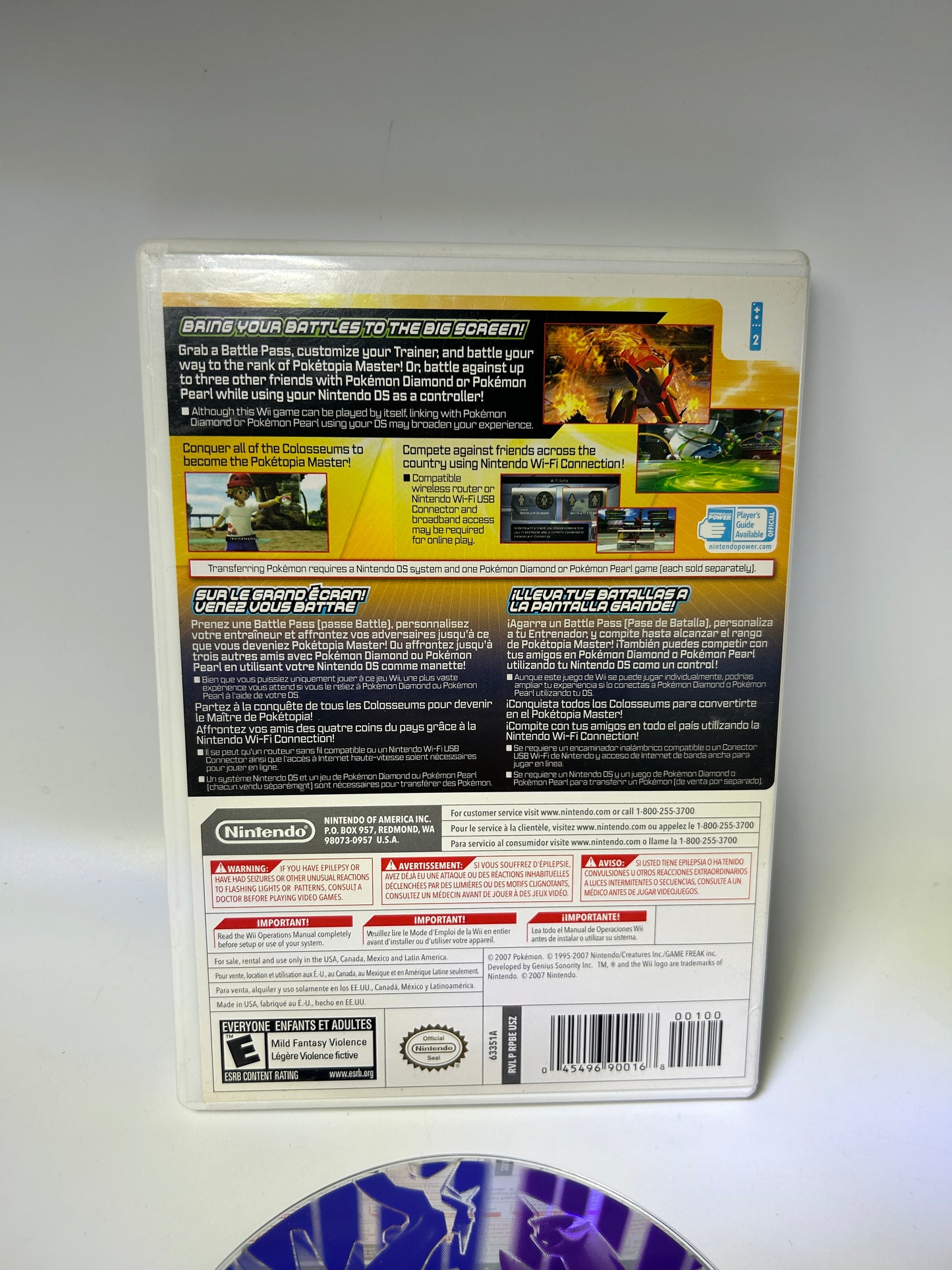 NiNTENDO Wii | POKEMON BATTLE REVOLUTiON