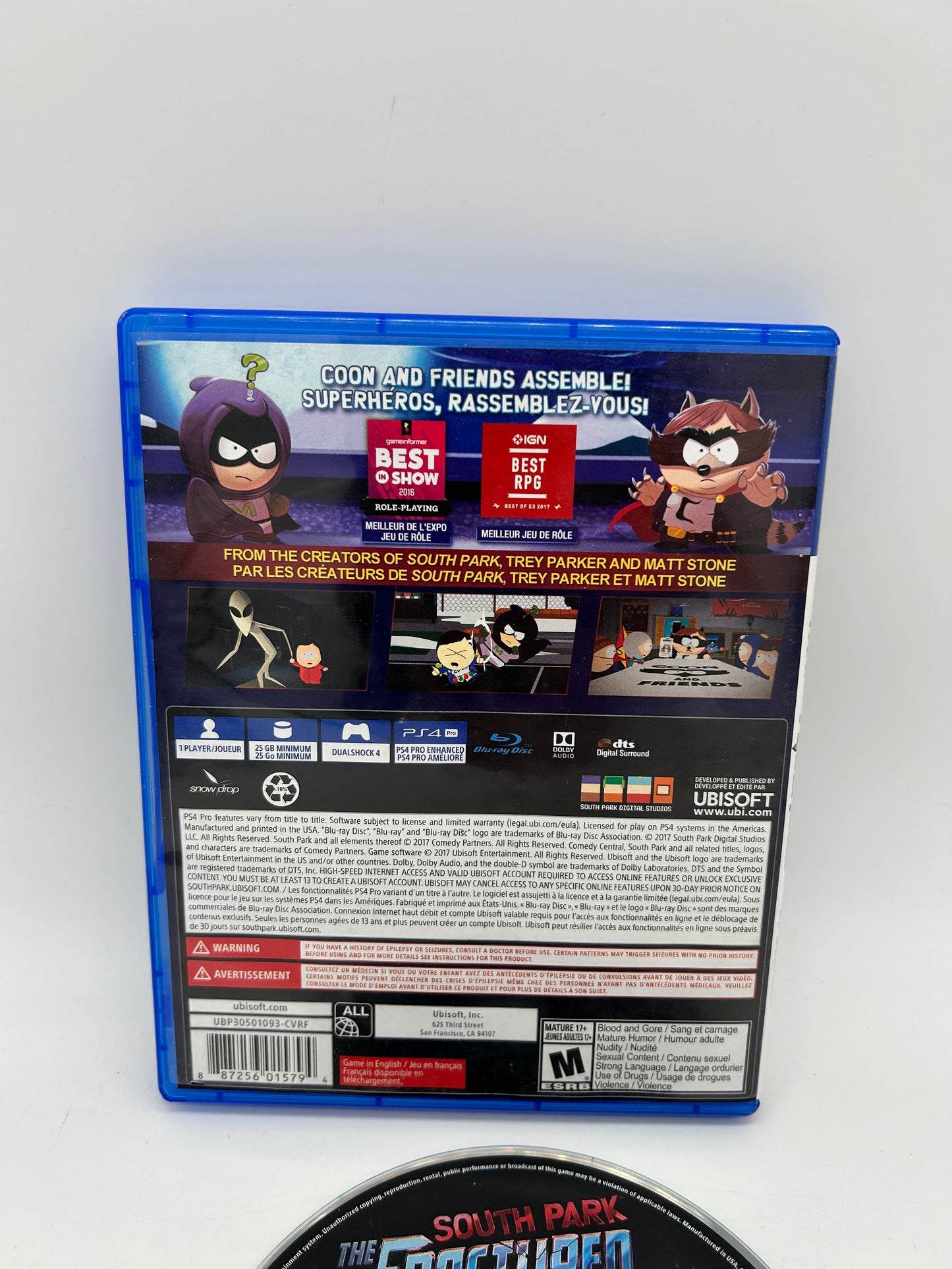 SONY PLAYSTATiON 4 [PS4] | SOUTH PARK THE FRACTURED BUT WHOLE