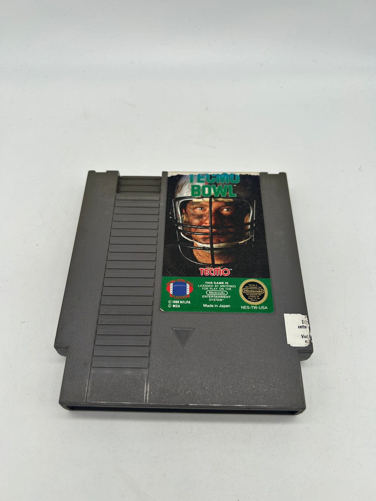 PiXEL-RETRO.COM : NINTENDO ENTERTAiNMENT SYSTEM (NES) GAME NTSC TECMO BOWL
