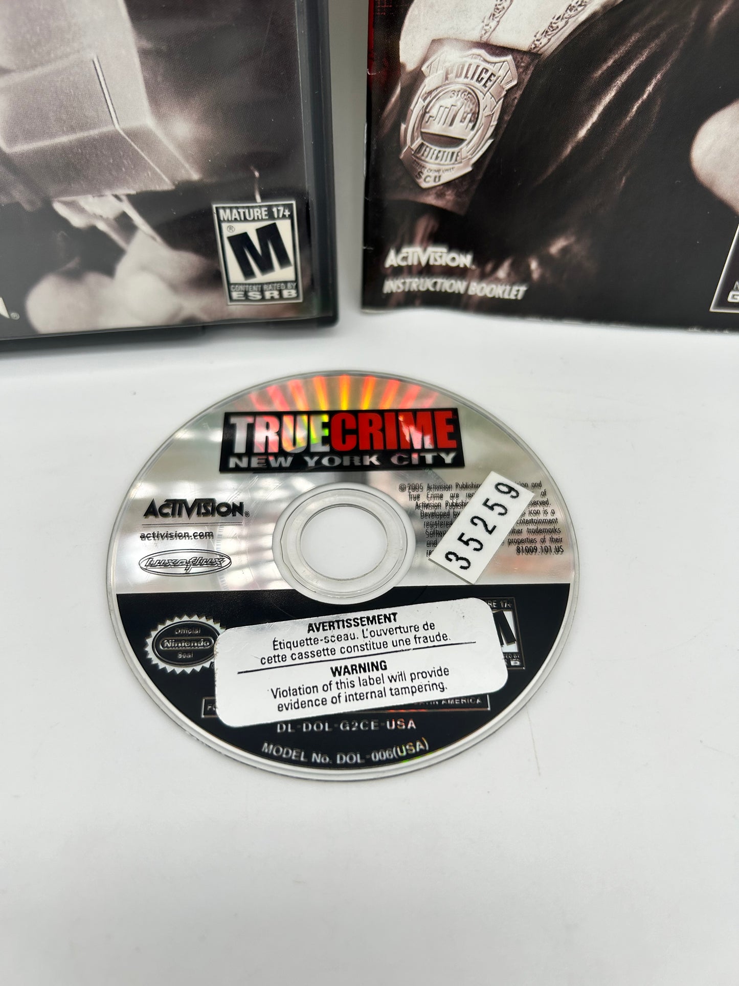 NiNTENDO GAMECUBE [NGC] | TRUE CRIME NEW YORK City