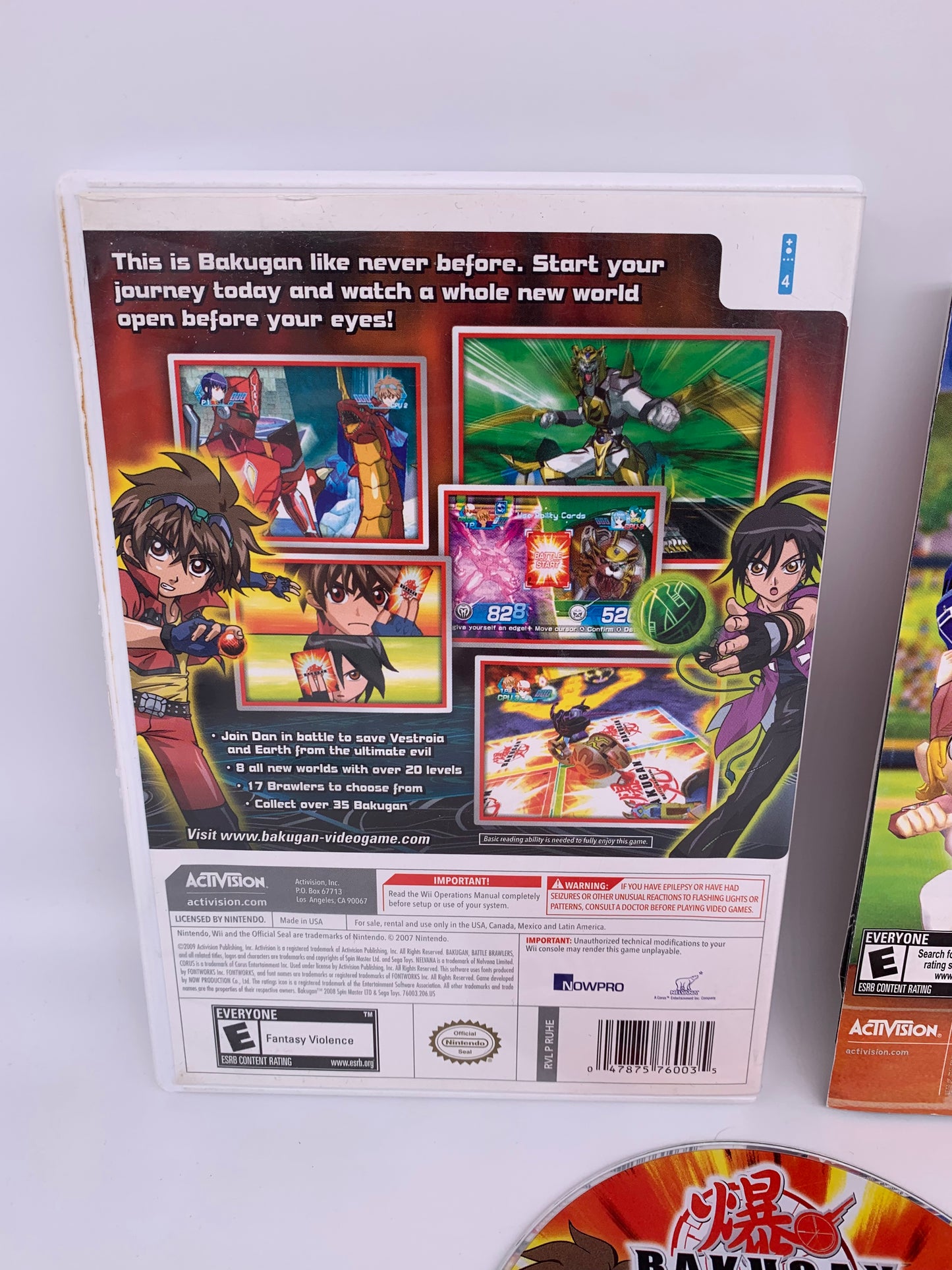 NiNTENDO Wii | BAKUGAN BATTLE BRAWLERS