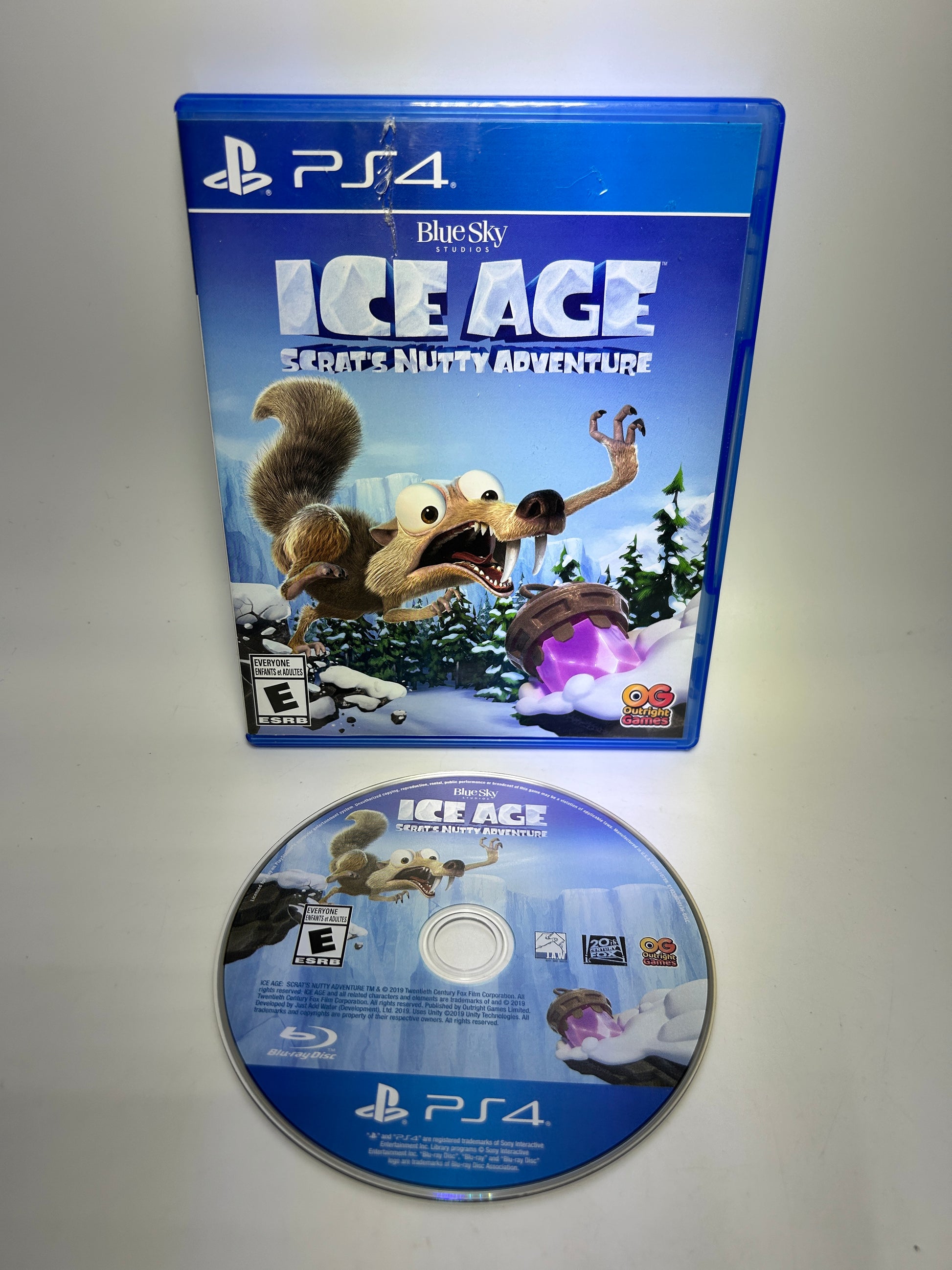 PiXEL-RETRO.COM : SONY PLAYSTATION 4 (PS4) COMPLETE CIB BOX MANUAL GAME NTSC ICE AGE SCRAT'S NUTTY ADVENTURE