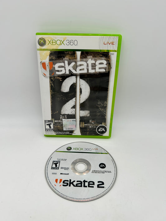 PiXEL-RETRO.COM : MICROSOFT XBOX 360 COMPLETE CIB BOX MANUAL GAME NTSC SKATE 2