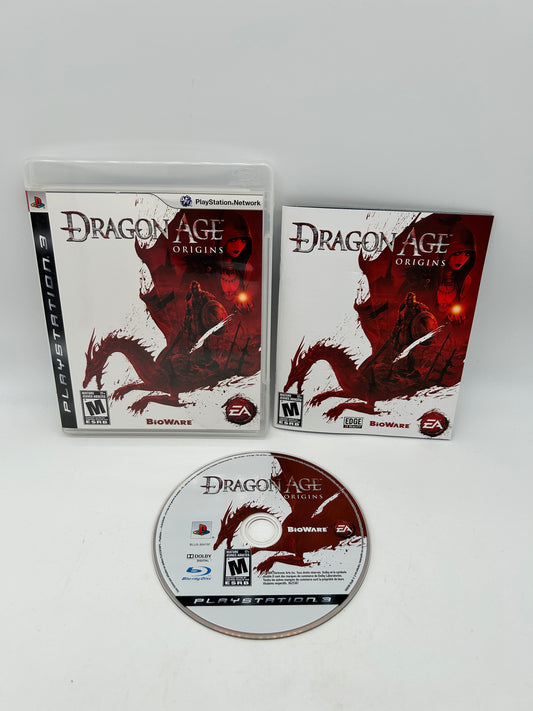 PiXEL-RETRO.COM : SONY PLAYSTATION 3 (PS3) COMPLET CIB BOX MANUAL GAME NTSC DRAGON AGE ORIGINS