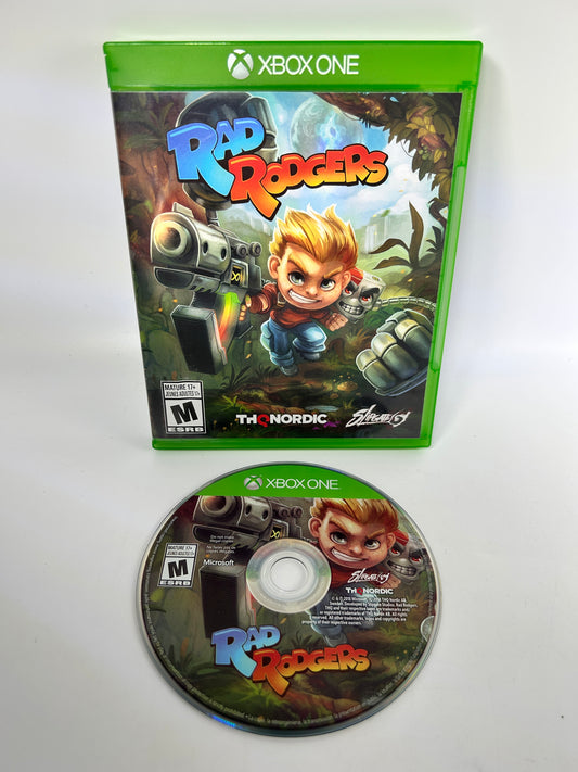 PiXEL-RETRO.COM : MICROSOFT XBOX ONE COMPLETE CIB BOX MANUAL GAME NTSC RAD RODGERS