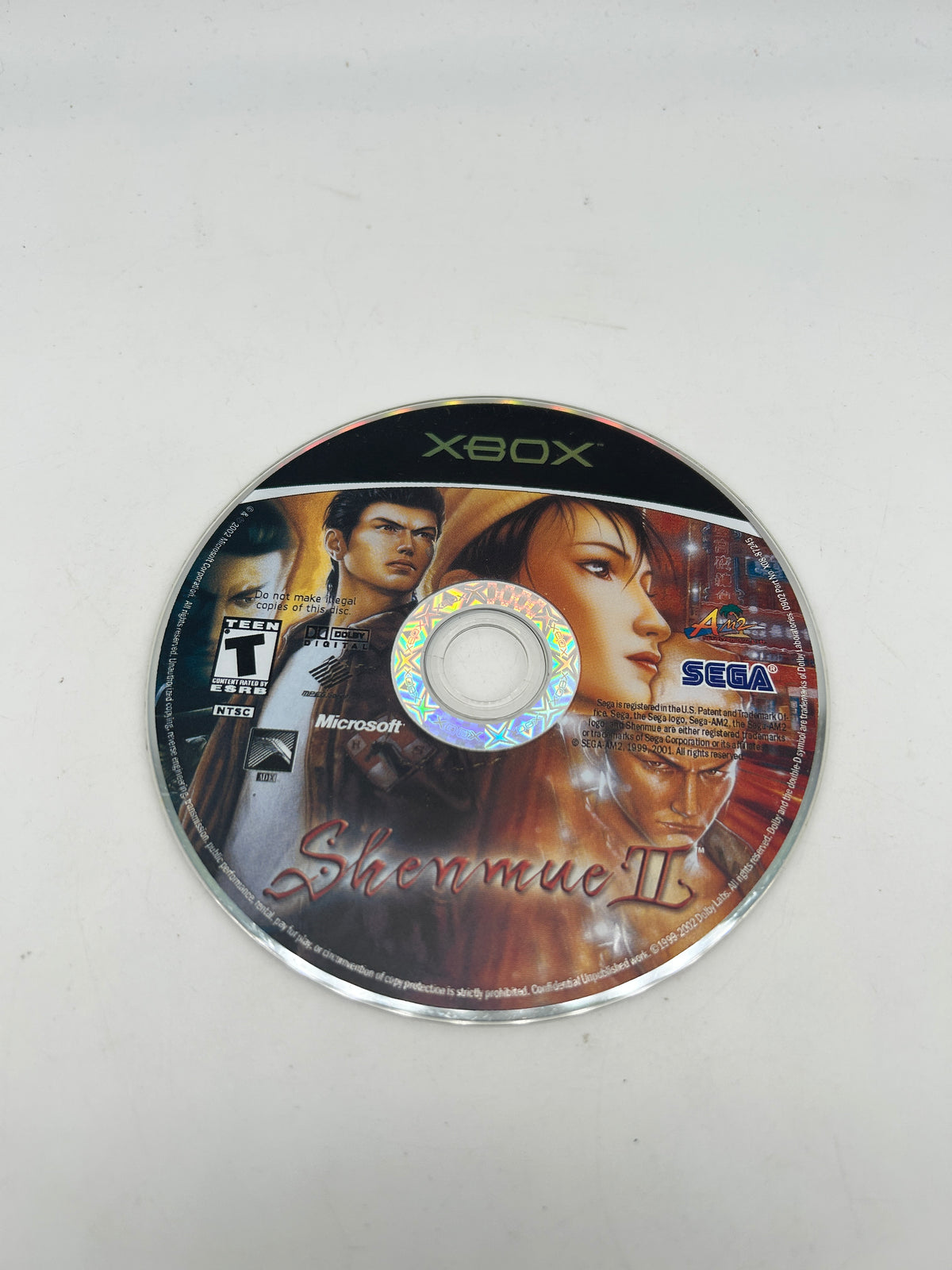 PiXEL-RETRO.COM : MICROSOFT XBOX COMPLETE CIB BOX MANUAL GAME NTSC SHENMUE II