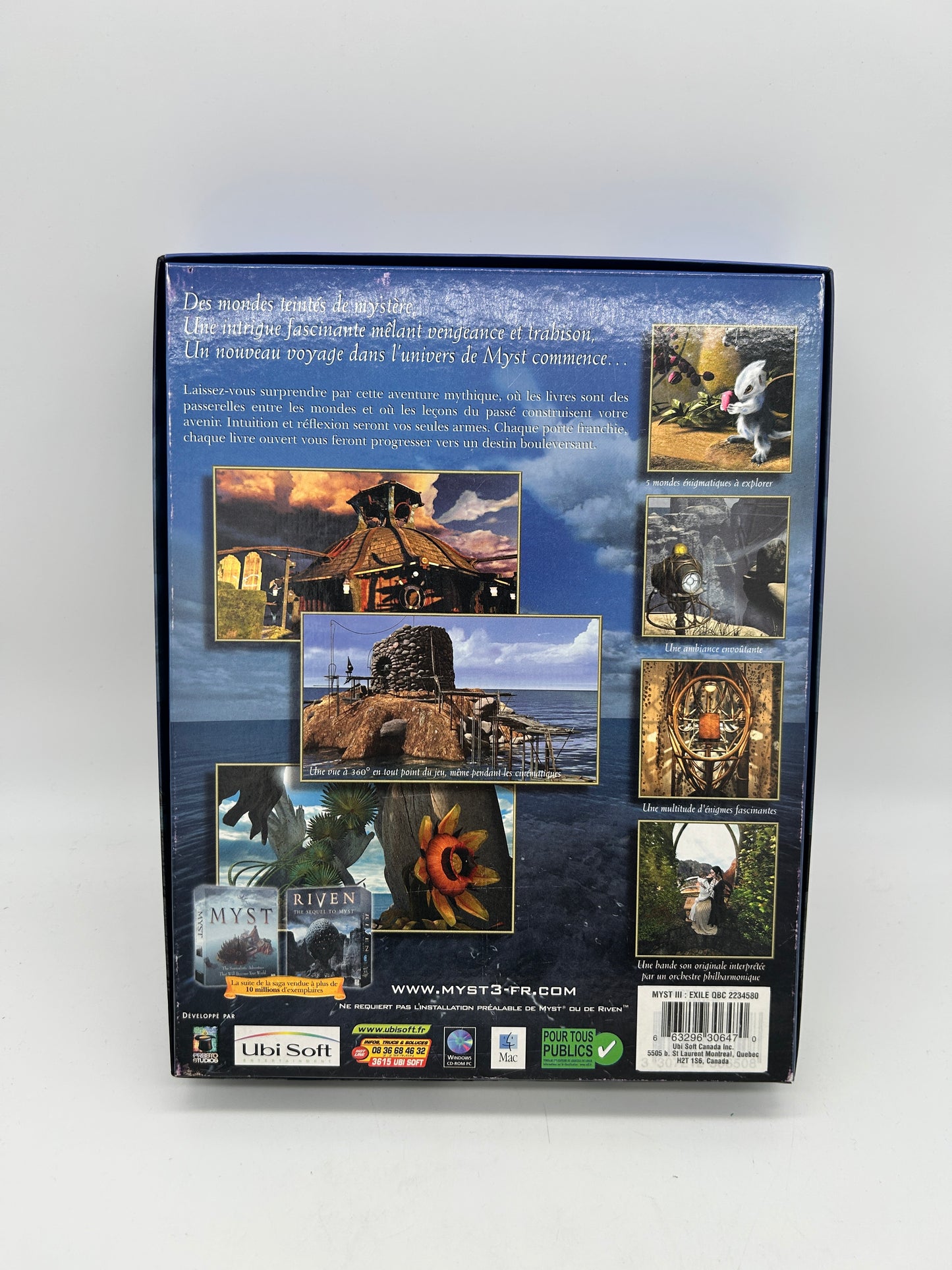 PC ORDiNATEUR | MYST III EXiLE | BiG BOX