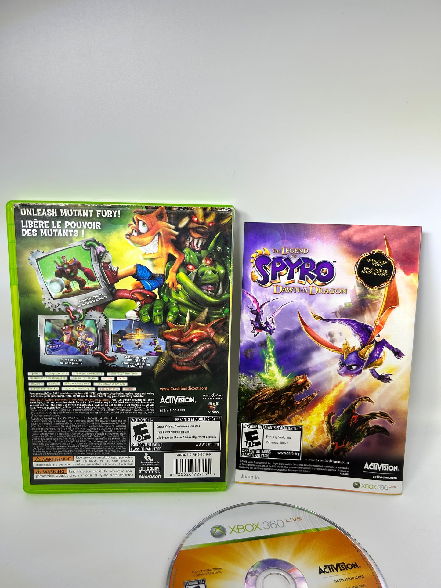 MiCROSOFT XBOX 360 | CRASH MiND OVER MUTANT