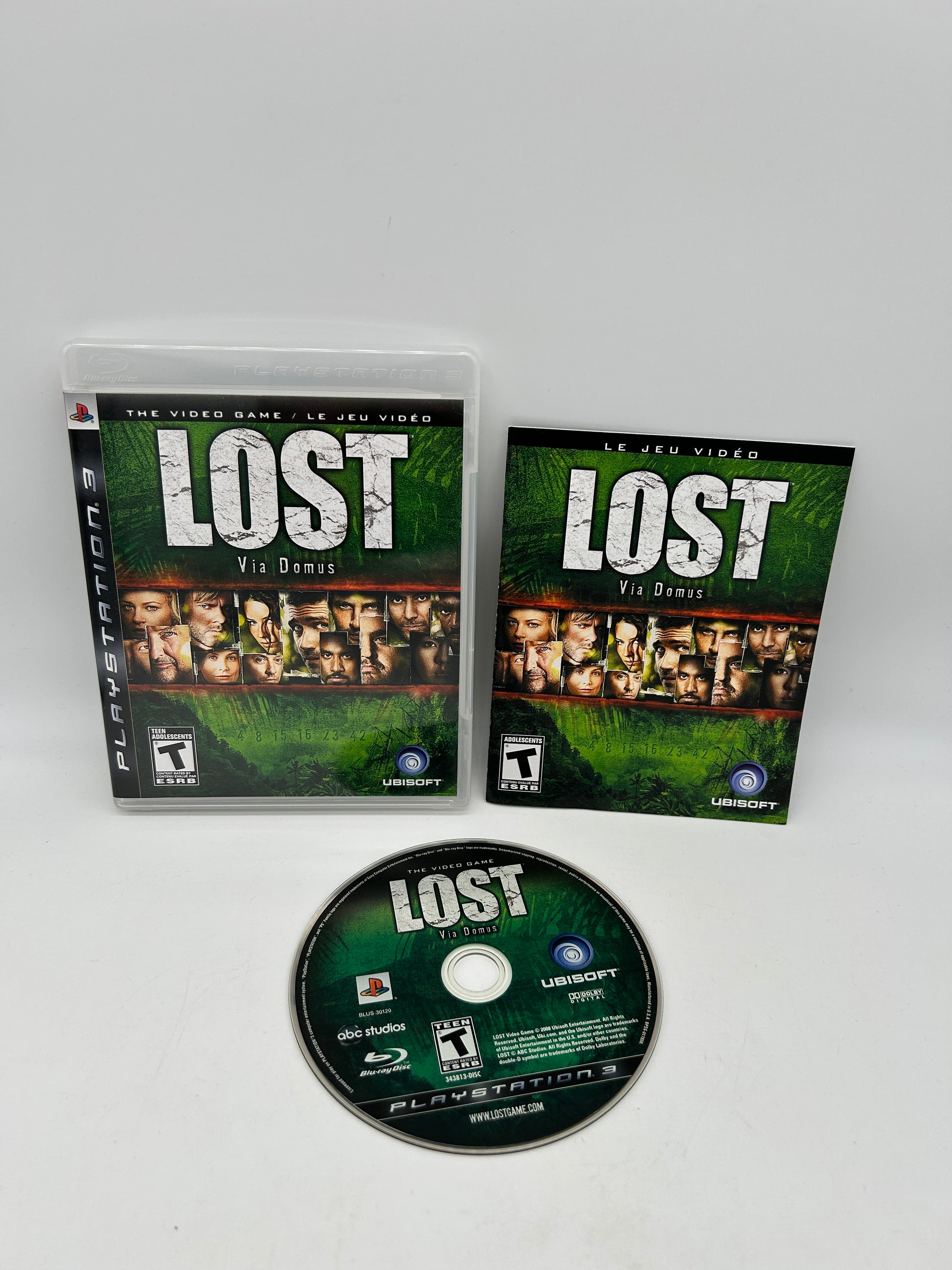 PiXEL-RETRO.COM : SONY PLAYSTATION 3 (PS3) COMPLET CIB BOX MANUAL GAME NTSC LOST VIA DOMUS