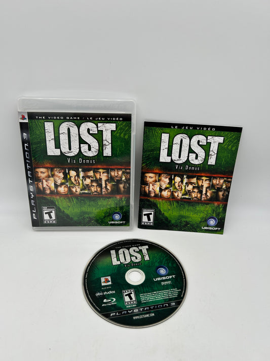 PiXEL-RETRO.COM : SONY PLAYSTATION 3 (PS3) COMPLET CIB BOX MANUAL GAME NTSC LOST VIA DOMUS