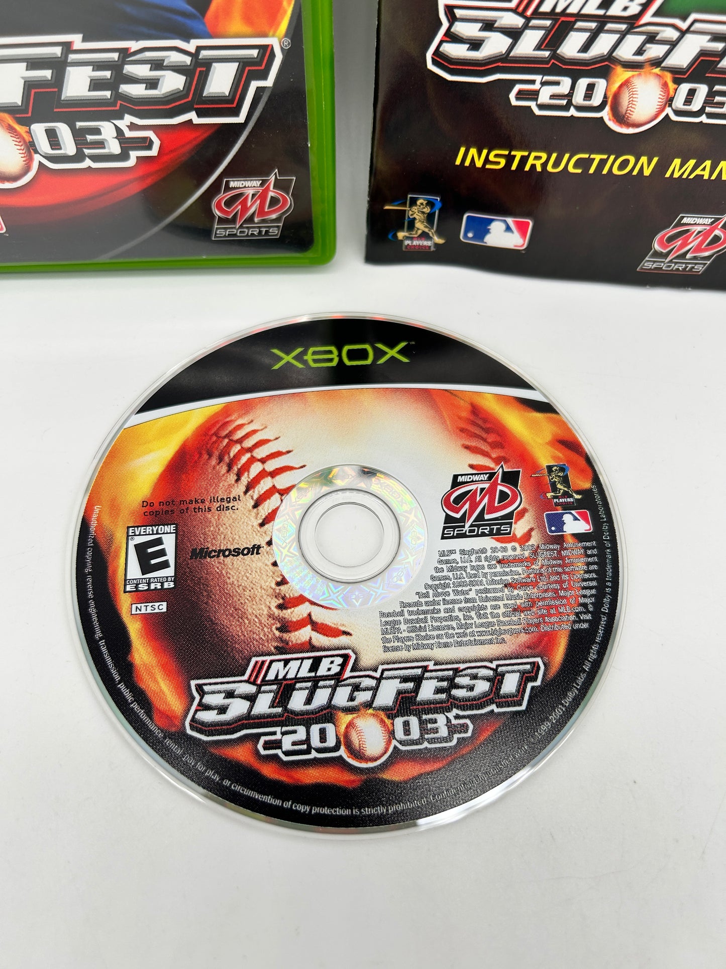 MiCROSOFT XBOX ORiGiNAL | MLB SLUGFEST 2003