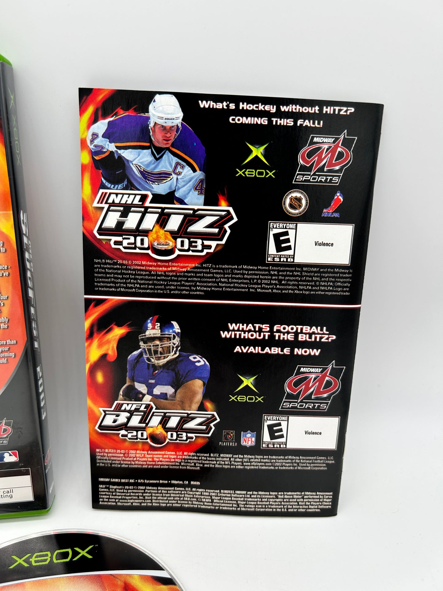 MiCROSOFT XBOX ORiGiNAL | MLB SLUGFEST 2003