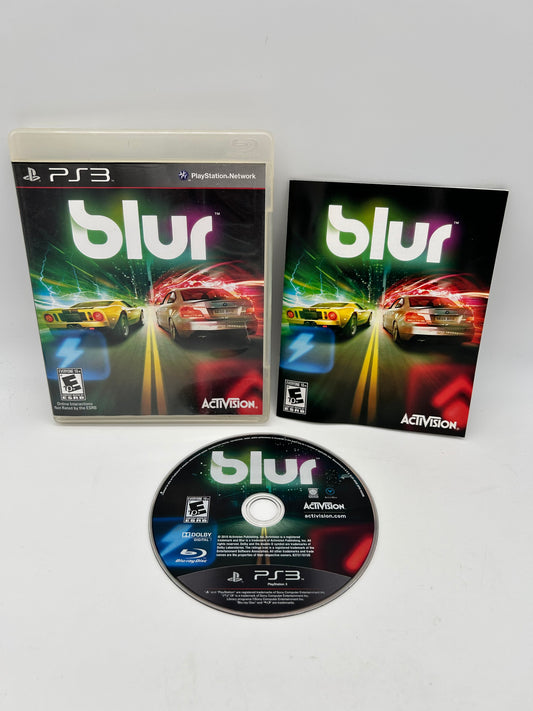 PiXEL-RETRO.COM : SONY PLAYSTATION 3 (PS3) COMPLET CIB BOX MANUAL GAME NTSC BLUR