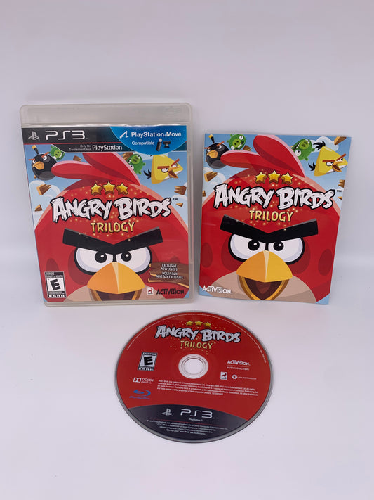 PiXEL-RETRO.COM : SONY PLAYSTATION 3 (PS3) COMPLET CIB BOX MANUAL GAME NTSC ANGRY BIRDS TRILOGY