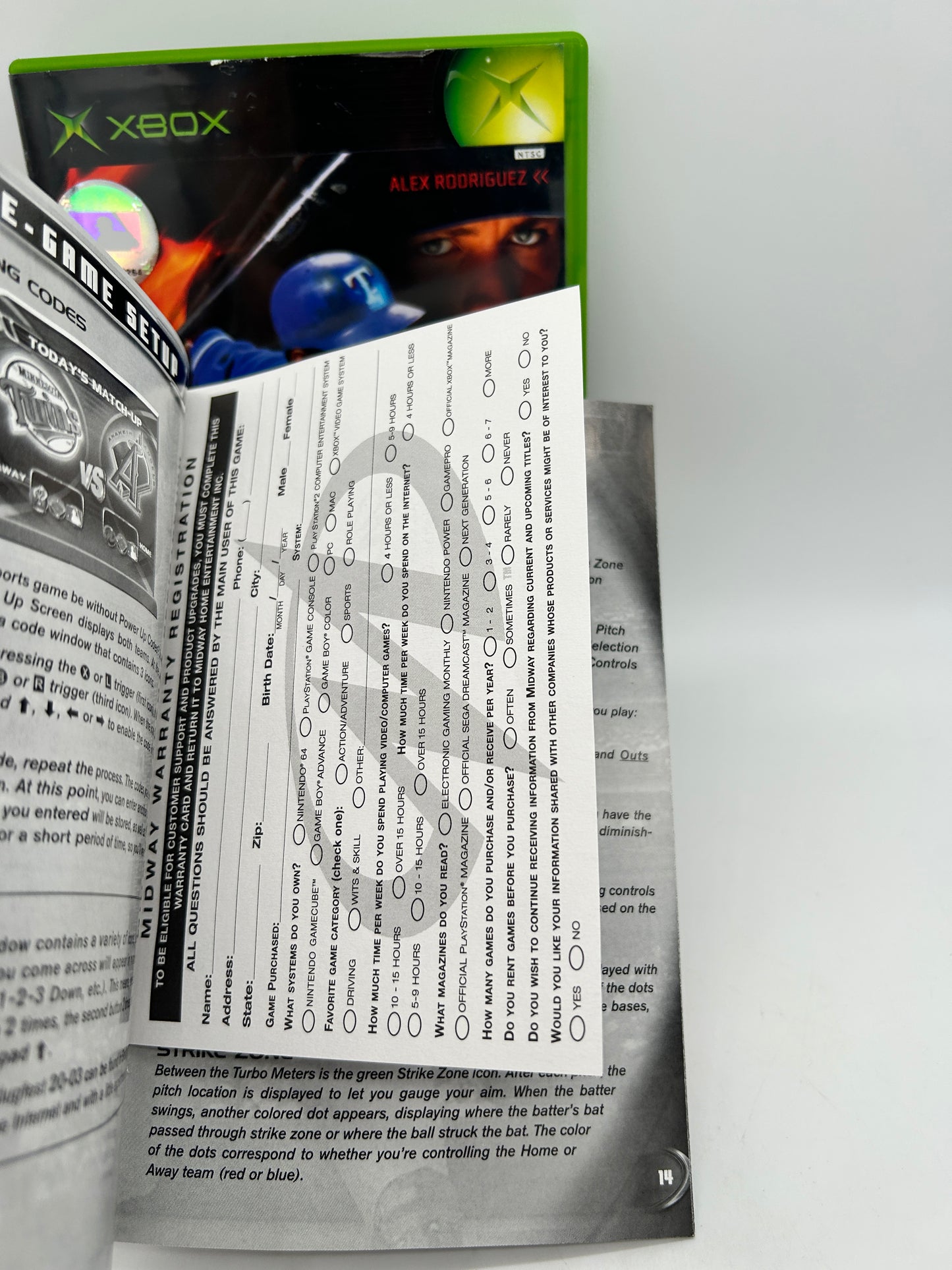 MiCROSOFT XBOX ORiGiNAL | MLB SLUGFEST 2003