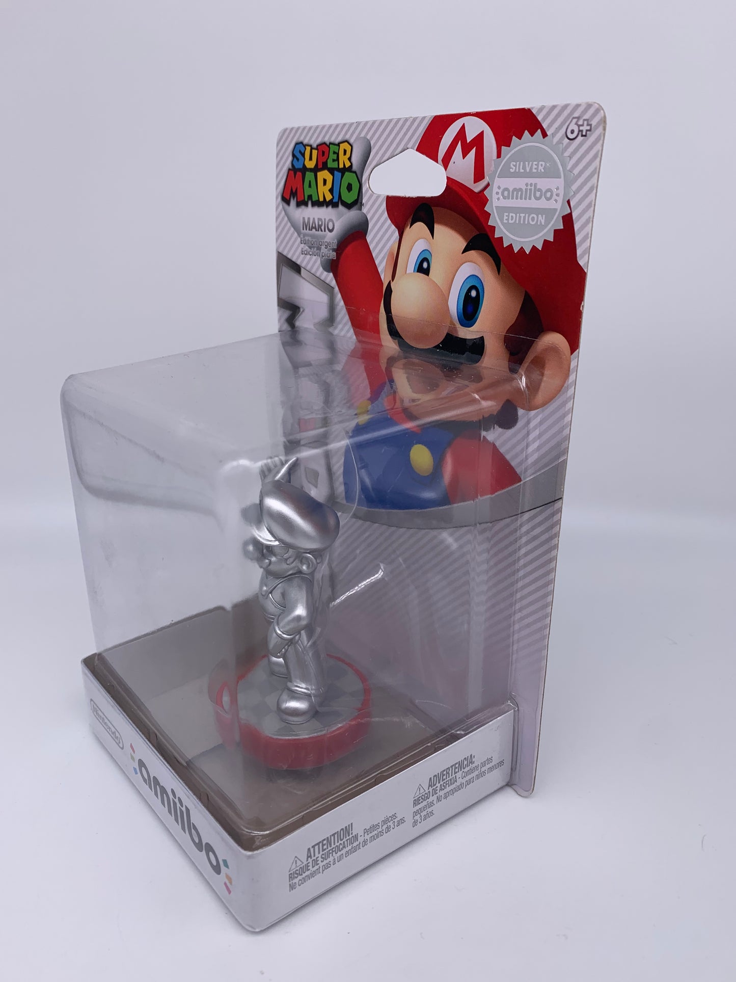 AMiiBO SUPER MARiO SERIES | MARiO SILVER EDiTiON (SILVER)