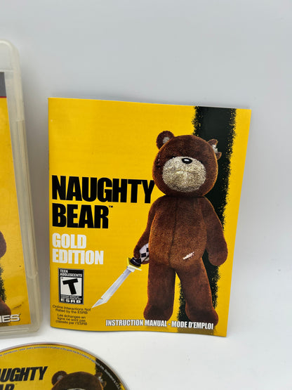 SONY PLAYSTATiON 3 [PS3] | NAUGHTY BEAR | GOLD EDiTiON