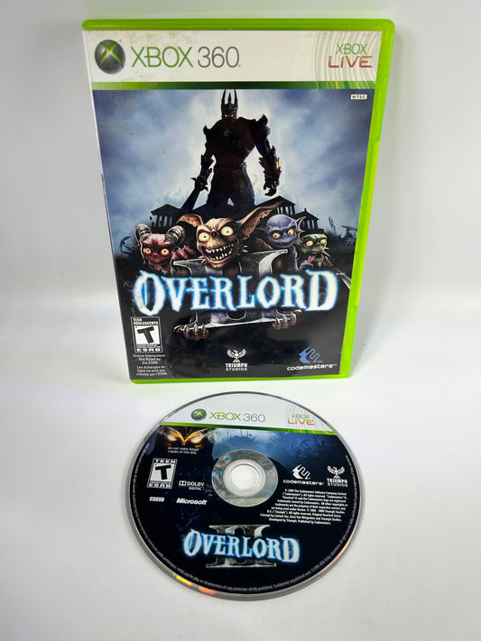 PiXEL-RETRO.COM : MICROSOFT XBOX 360 COMPLETE CIB BOX MANUAL GAME NTSC OVERLORD II
