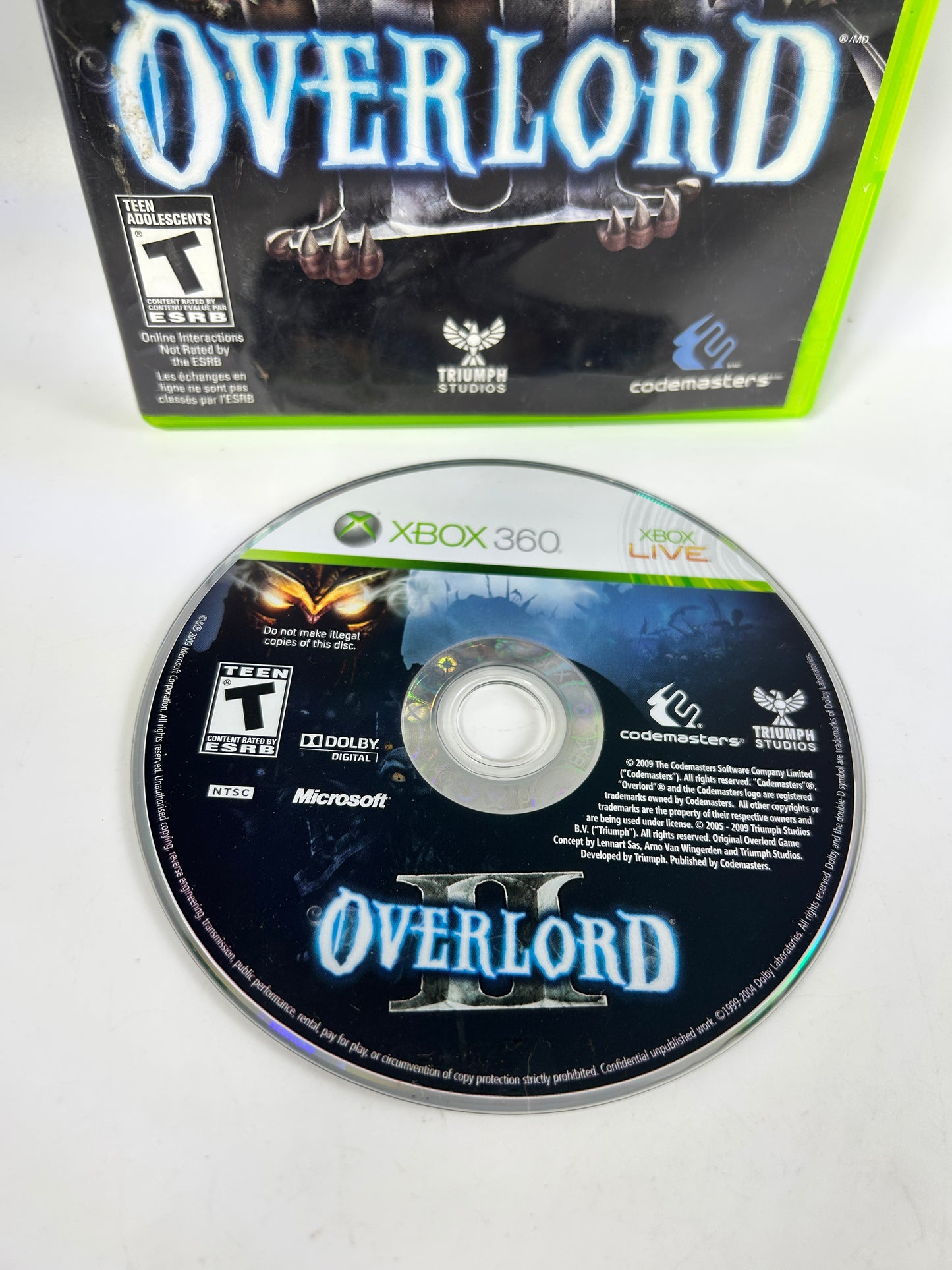 MiCROSOFT XBOX 360 | OVERLORD II