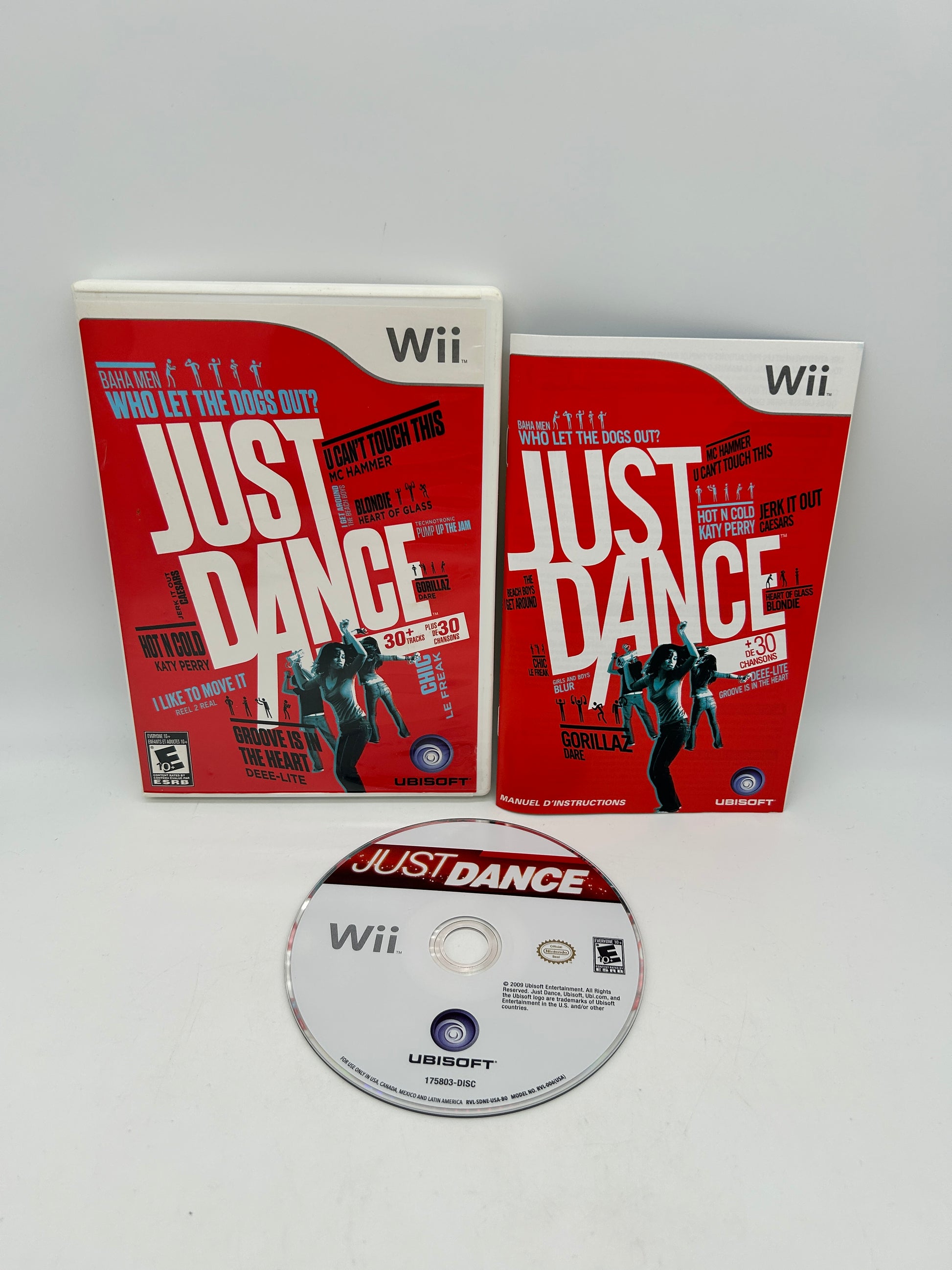 PiXEL-RETRO.COM : NINTENDO WII COMPLET CIB BOX MANUAL GAME NTSC JUST DANCE 