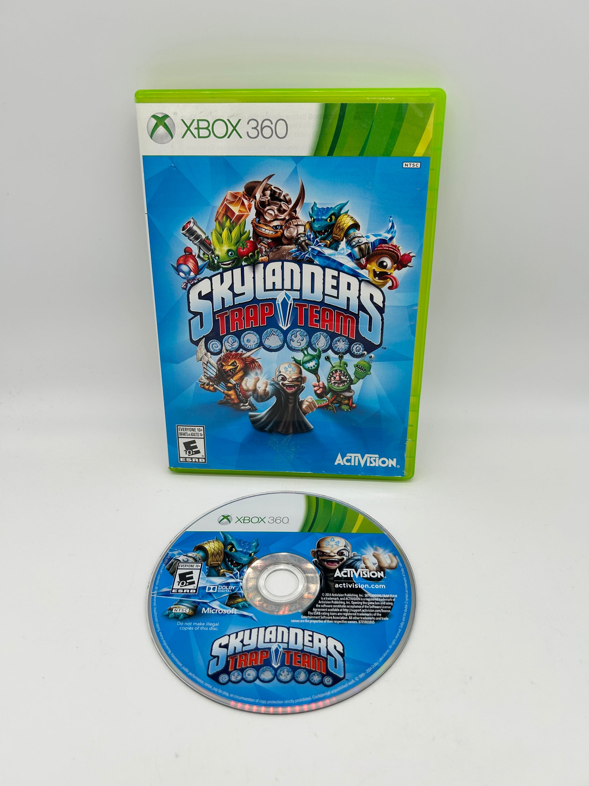 PiXEL-RETRO.COM : MICROSOFT XBOX 360 COMPLETE CIB BOX MANUAL GAME NTSC SKYLANDERS TRAP TEAM