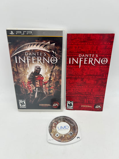PiXEL-RETRO.COM : SONY PLAYSTATION PORTABLE (PSP) COMPLET CIB BOX MANUAL GAME NTSC DANTE'S INFERNO