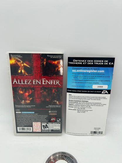 SONY PLAYSTATION PORTABLE [PSP] | DANTE'S INFERNO