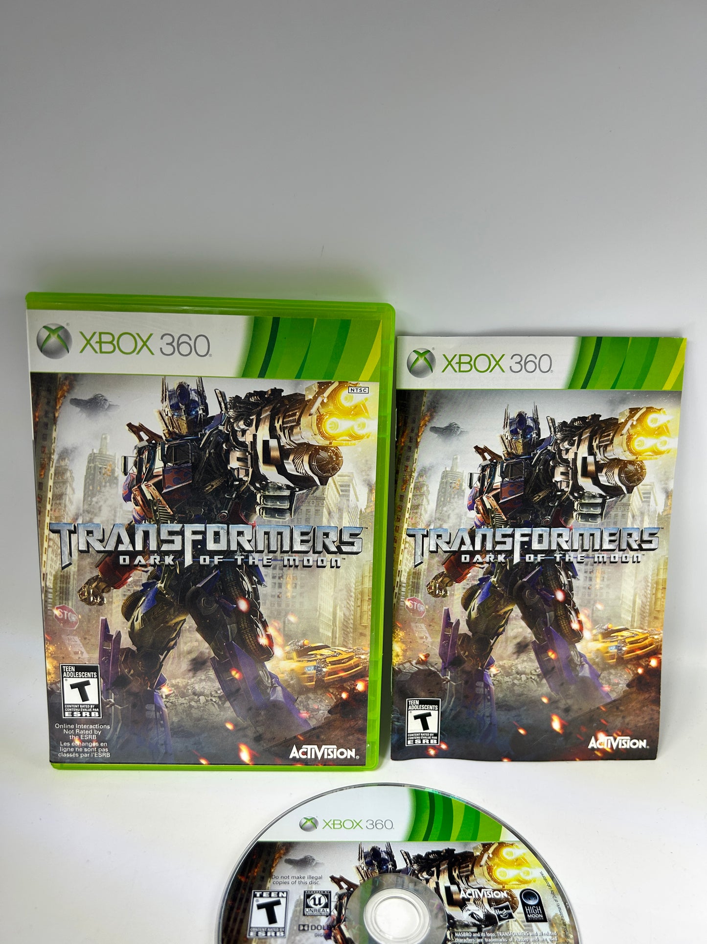 MiCROSOFT XBOX 360 | TRANSFORMERS DARK OF THE MOON