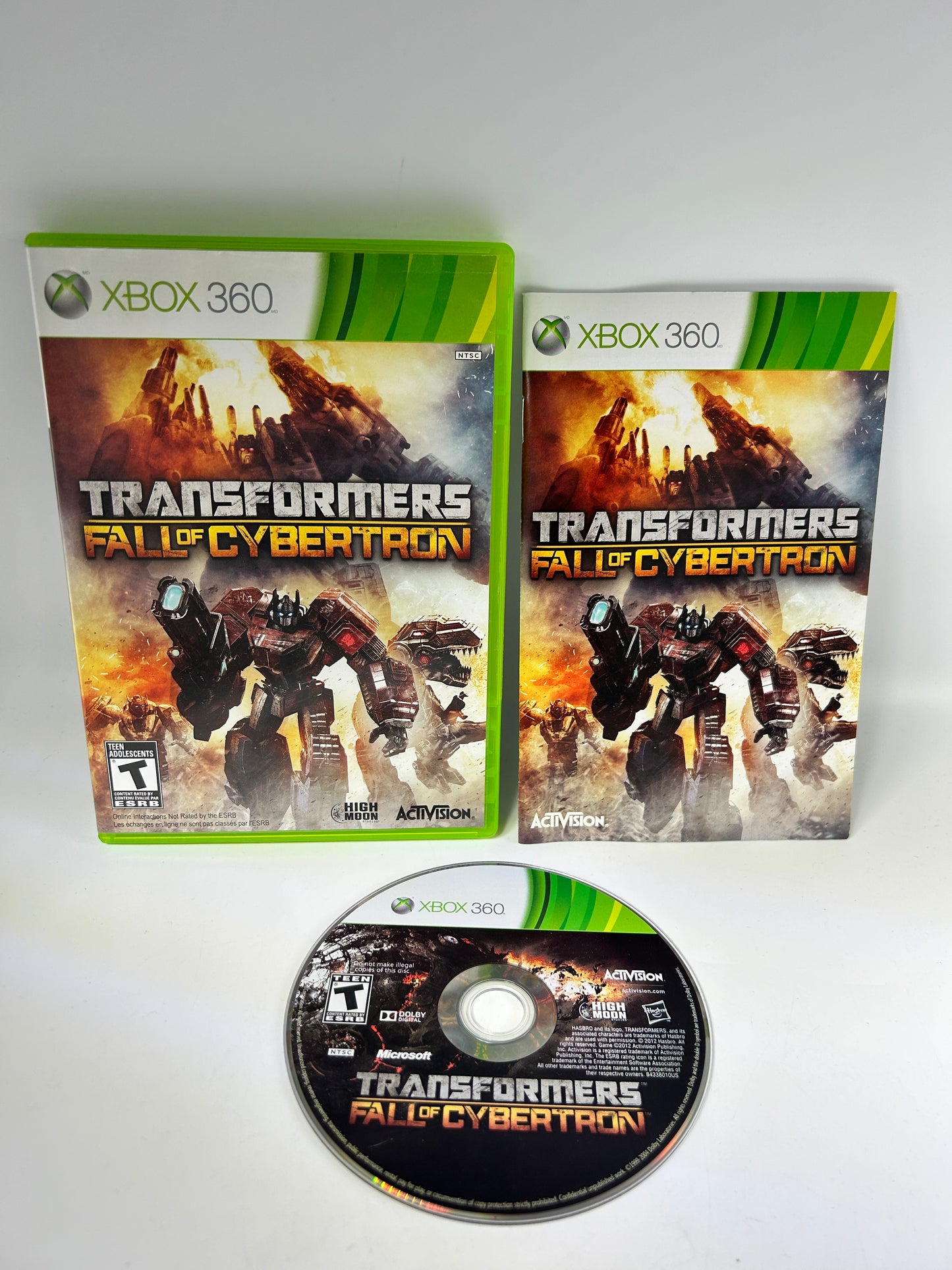 MiCROSOFT XBOX 360 | TRANSFORMERS FALL OF CYBERTRON