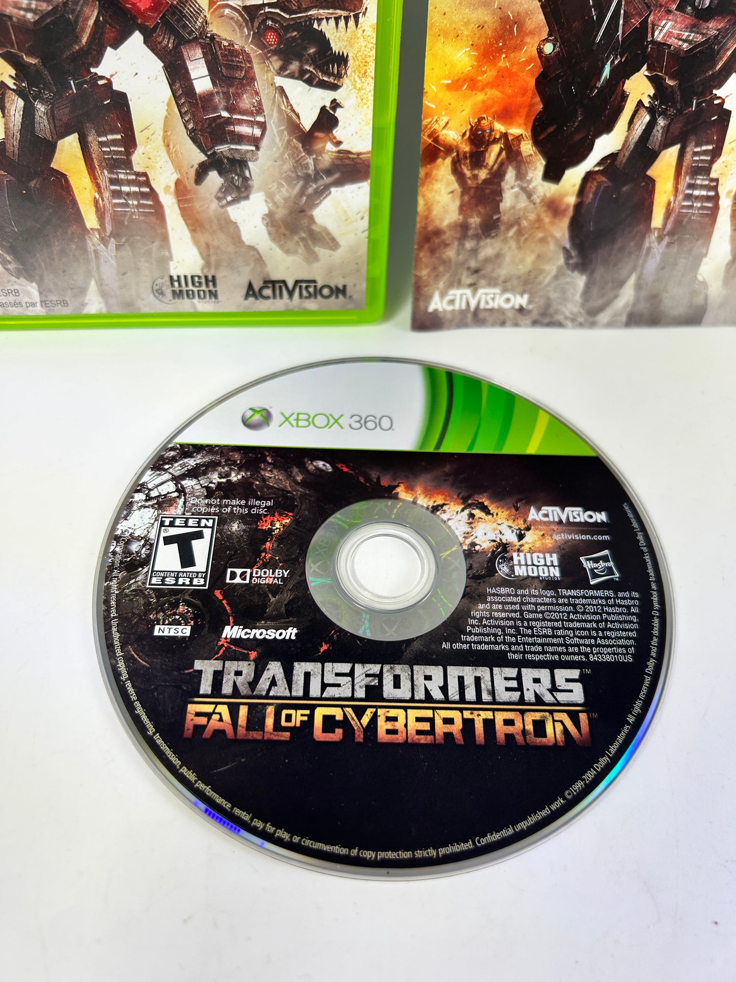 MiCROSOFT XBOX 360 | TRANSFORMERS FALL OF CYBERTRON