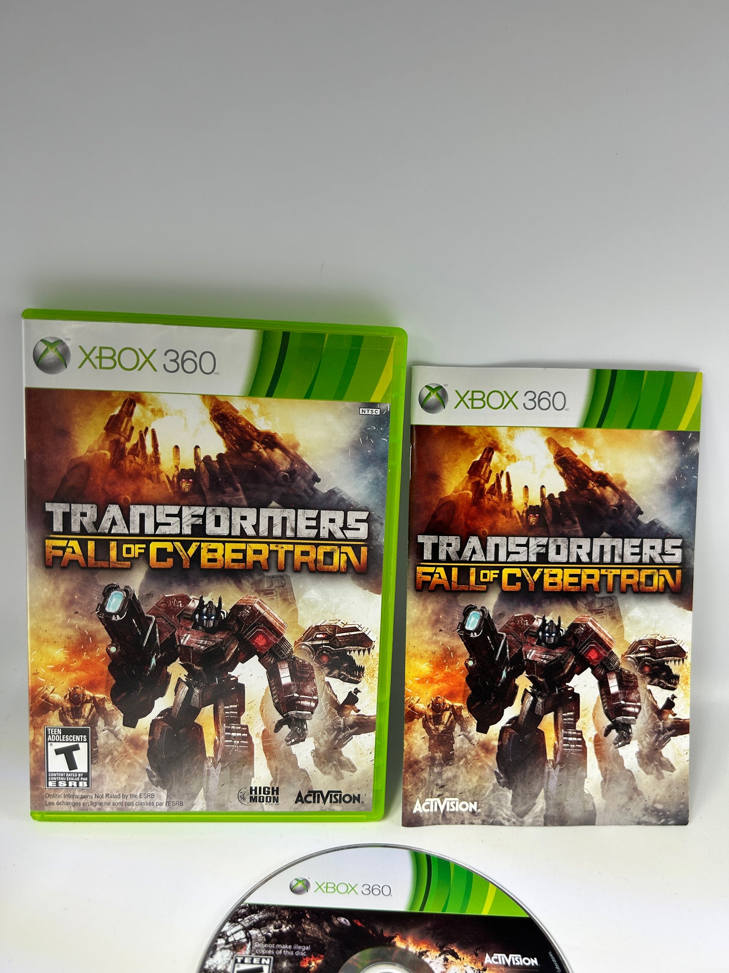 MiCROSOFT XBOX 360 | TRANSFORMERS FALL OF CYBERTRON