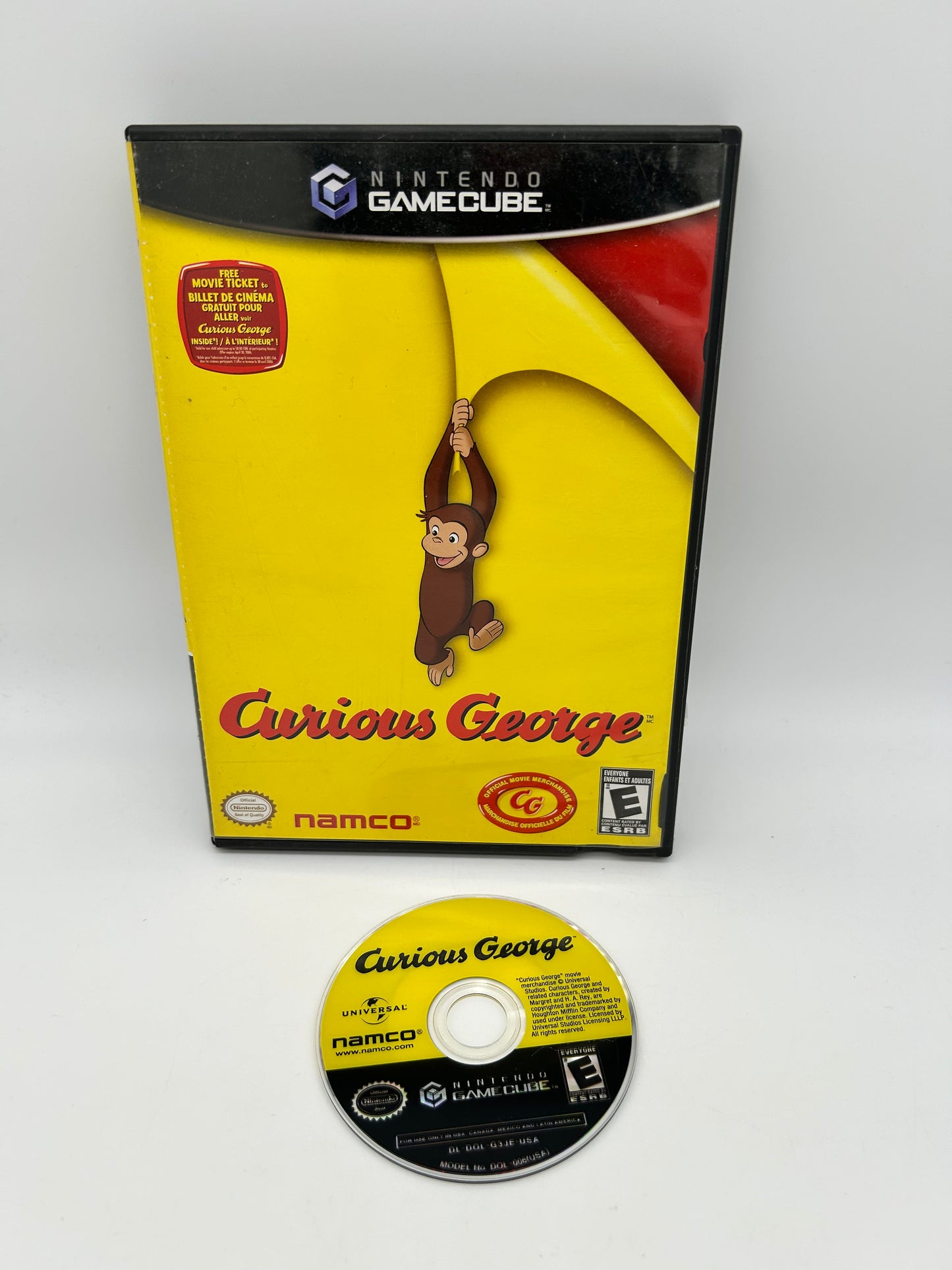 PiXEL-RETRO.COM : NINTENDO GAMECUBE COMPLETE CIB BOX MANUAL GAME NTSC CURIOUS GEORGE