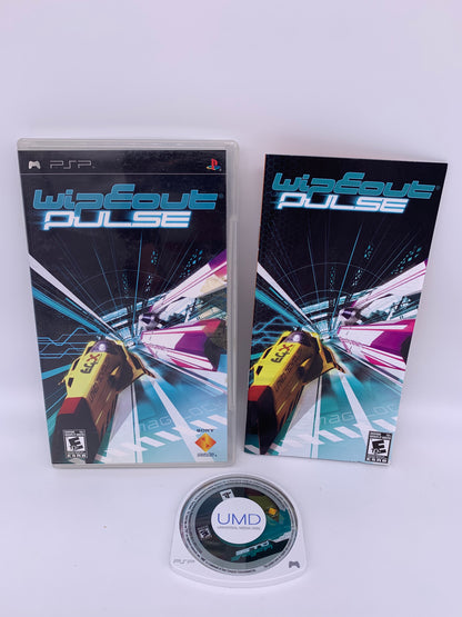 PiXEL-RETRO.COM : SONY PLAYSTATION PORTABLE (PSP) OCOMPLET CIB BOX MANUAL GAME NTSC WIPEOUT PULSE