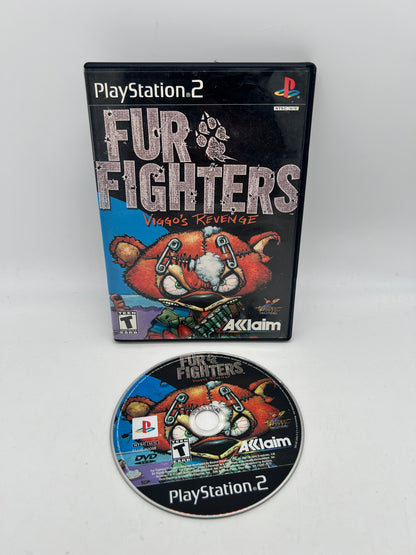 PiXEL-RETRO.COM : SONY PLAYSTATION 2 (PS2) COMPLET CIB BOX MANUAL GAME NTSC FUR FIGHTERS VIGGO'S REVENGE