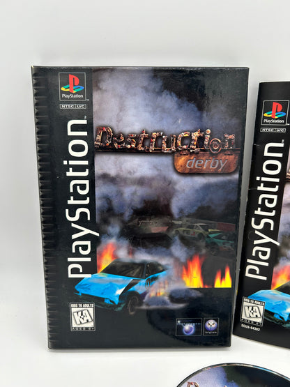 SONY PLAYSTATiON [PS1] | DESTRUCTiON DERBY | LONG BOX