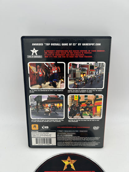 SONY PLAYSTATiON 2 [PS2] | STATE OF EMERGENCY