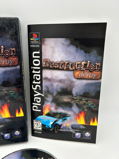 SONY PLAYSTATiON [PS1] | DESTRUCTiON DERBY | LONG BOX