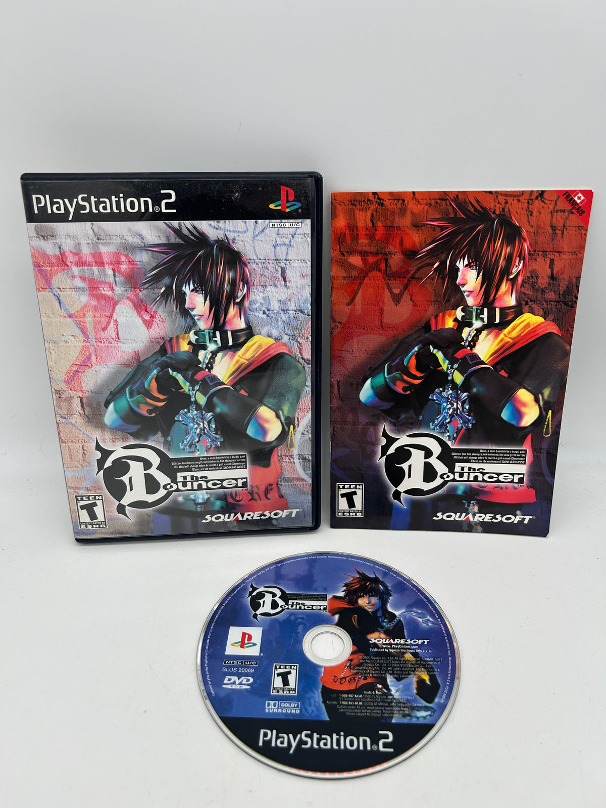 PiXEL-RETRO.COM : SONY PLAYSTATION 2 (PS2) COMPLET CIB BOX MANUAL GAME NTSC THE BOUNCER