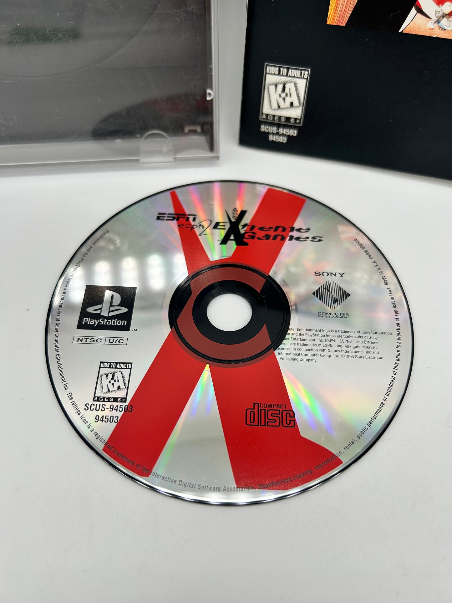 SONY PLAYSTATiON [PS1] | ESPN EXTREME GAMES | LONG BOX