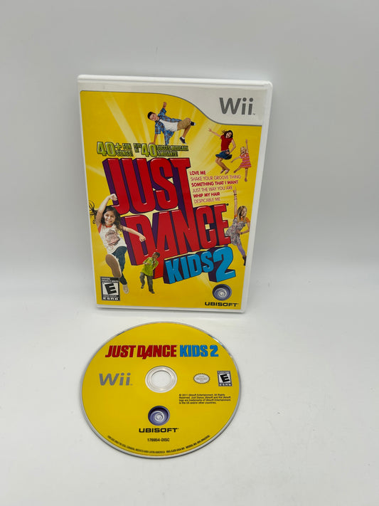 PiXEL-RETRO.COM : NINTENDO WII COMPLET CIB BOX MANUAL GAME NTSC JUST DANCE KIDS 2