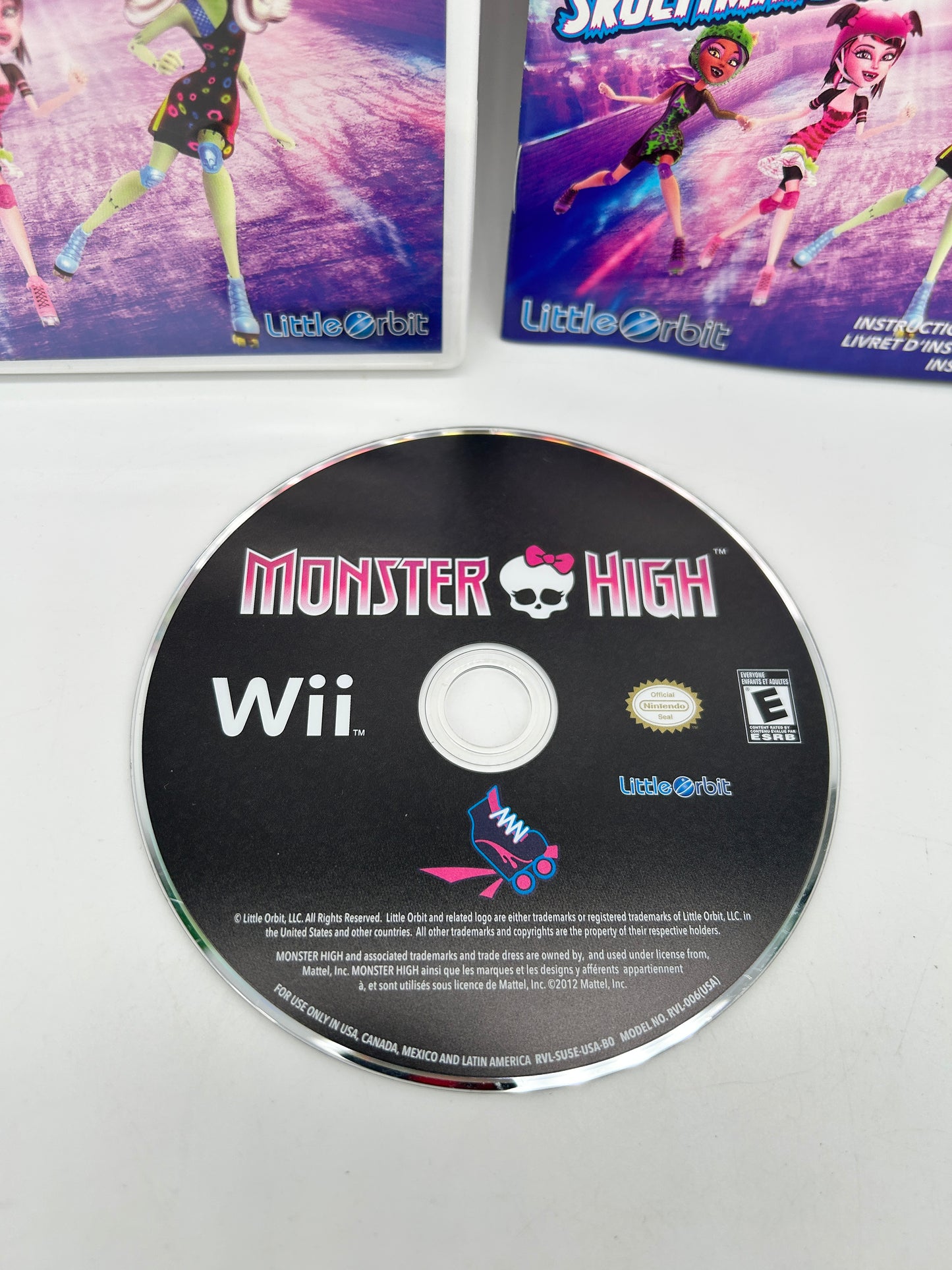 NiNTENDO Wii | MONSTER HiGH SKULTiMATE ROLLER MAZE