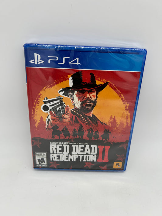 PiXEL-RETRO.COM : SONY PLAYSTATION 4 (PS4) COMPLETE CIB BOX MANUAL GAME NTSC RED DEAD REDEMPTION II