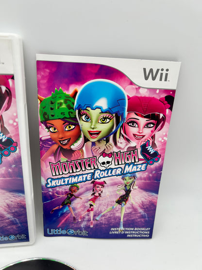 NiNTENDO Wii | MONSTER HiGH SKULTiMATE ROLLER MAZE