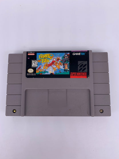 PiXEL-RETRO.COM : SUPER NINTENDO NES (SNES) GAME NTSC FRANTIC FLEA