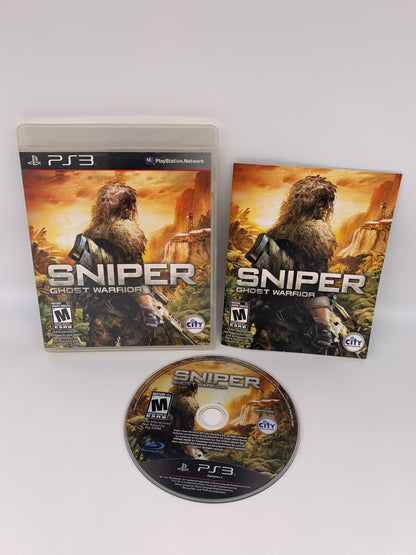 PiXEL-RETRO.COM : SONY PLAYSTATION 3 (PS3) COMPLET CIB BOX MANUAL GAME NTSC SNIPER GHOST WARRIOR