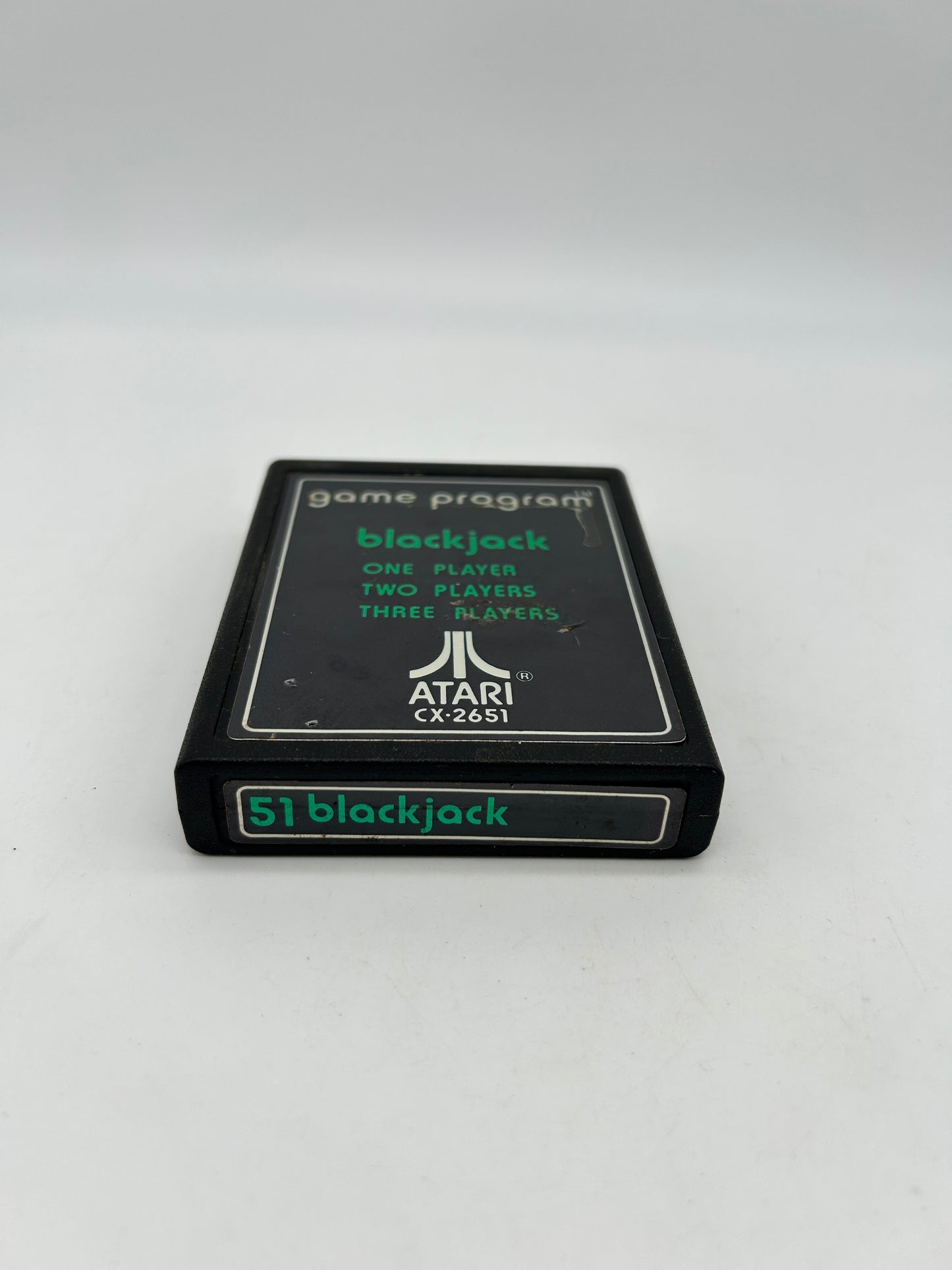 ATARi 2600 | BLACKJACK | TEXT LABEL VERSiON