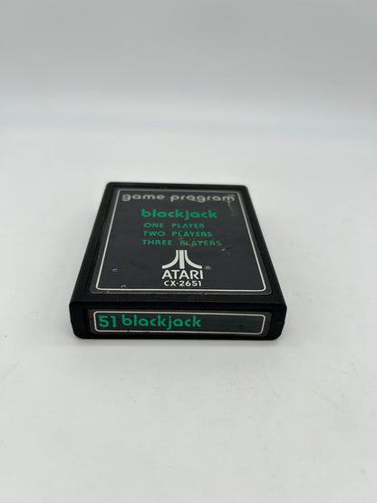 ATARi 2600 | BLACKJACK | TEXT LABEL VERSiON