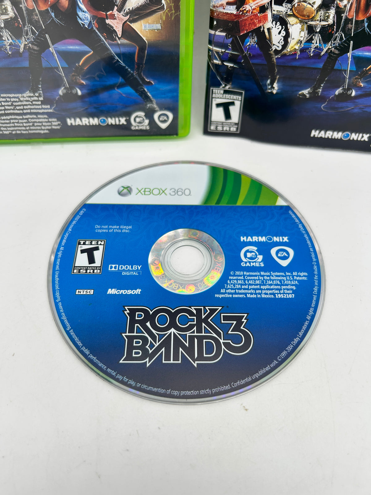 MiCROSOFT XBOX 360 | ROCK BAND 3