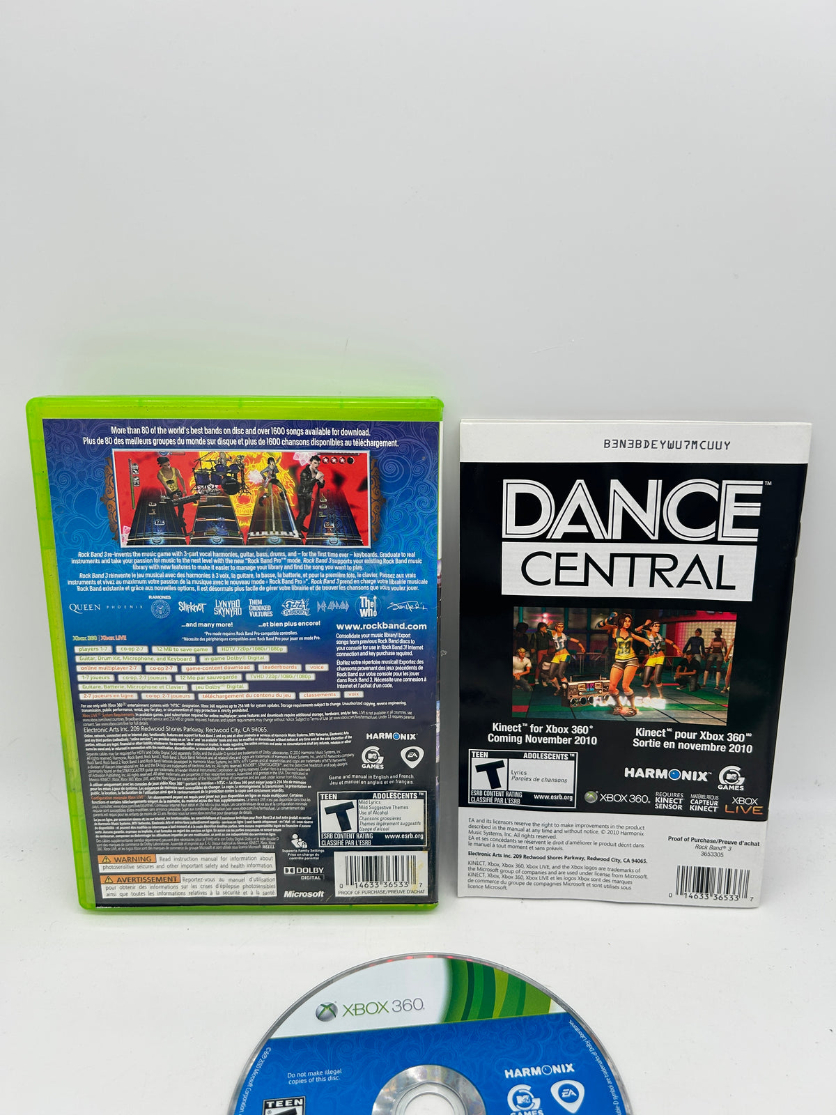 MiCROSOFT XBOX 360 | ROCK BAND 3