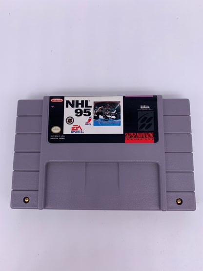 PiXEL-RETRO.COM : SUPER NINTENDO NES (SNES) GAME NTSC NHL 95